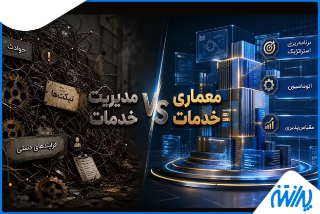 تفاوت مدیریت خدمات و معماری خدمات