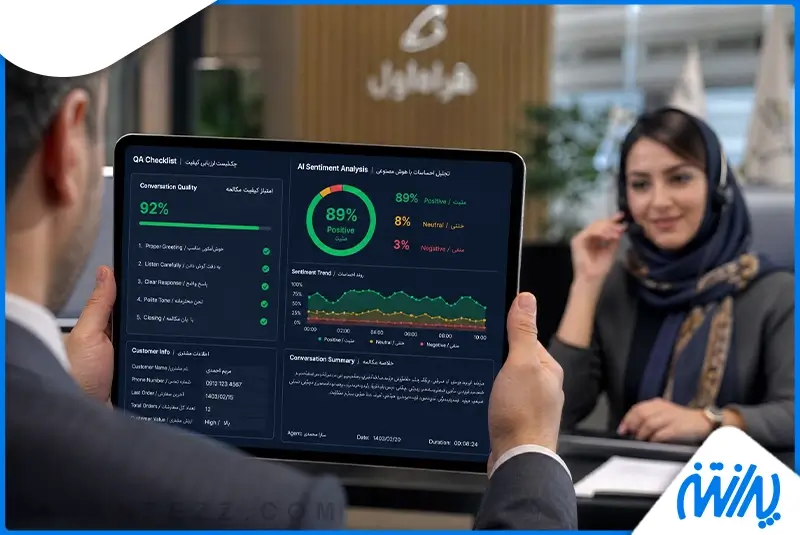 ارزیابی کیفیت تماس